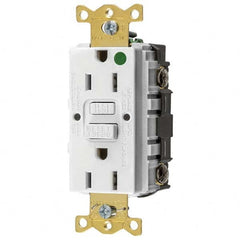 Bryant Electric - GFCI Receptacles Grade: Hospital Color: White - All Tool & Supply