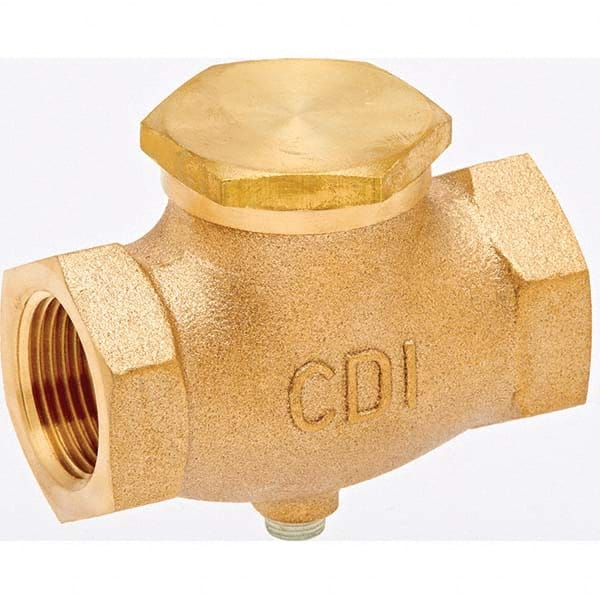 Control Devices - Check Valves Design: Check Valve Pipe Size (Inch): 1/2 x 1/2 - All Tool & Supply