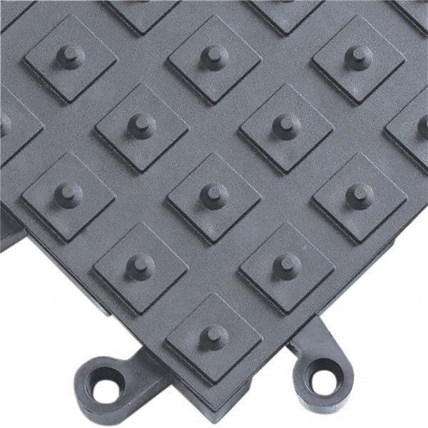 Wearwell - 1 10-Piece 18" Long x 18" Wide x 7/8" Thick, Modular Matting System - All Tool & Supply