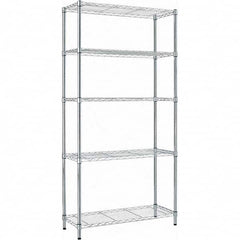 ALERA - 1,250 Lb Capacity 5 Shelf Wire Shelving - Starter Unit - All Tool & Supply