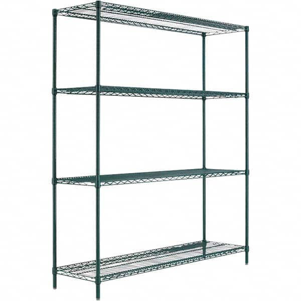 ALERA - 4,000 Lb Capacity 4 Shelf Wire Shelving - Starter Unit - All Tool & Supply