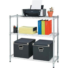 ALERA - 750 Lb Capacity 3 Shelf Wire Shelving - Starter Unit - All Tool & Supply