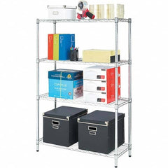 ALERA - 1,000 Lb Capacity 4 Shelf Wire Shelving - Starter Unit - All Tool & Supply