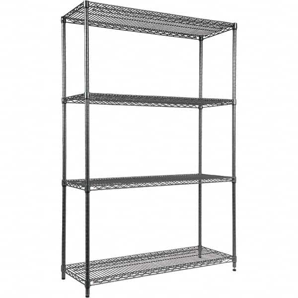 ALERA - 5,000 Lb Capacity 4 Shelf Wire Shelving - Starter Unit - All Tool & Supply