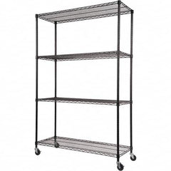 ALERA - 2,400 Lb Capacity 4 Shelf Wire Shelving - Starter Unit - All Tool & Supply