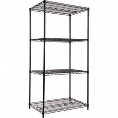 ALERA - 4,000 Lb Capacity 4 Shelf Wire Shelving - Starter Unit - All Tool & Supply