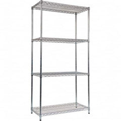 ALERA - 5,000 Lb Capacity 4 Shelf Wire Shelving - Starter Unit - All Tool & Supply