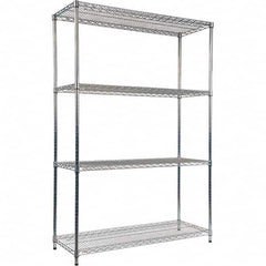 ALERA - 5,000 Lb Capacity 4 Shelf Wire Shelving - Starter Unit - All Tool & Supply