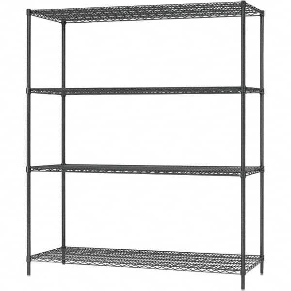 ALERA - 4,000 Lb Capacity 4 Shelf Wire Shelving - Starter Unit - All Tool & Supply