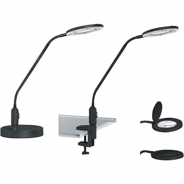 ALERA - Task Lights Fixture Type: Magnifying Color: Black - All Tool & Supply