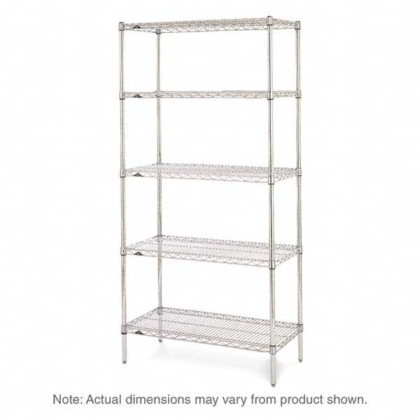 Metro - 2,000 Lb Capacity 5 Shelf Wire Shelving - Starter Unit - All Tool & Supply