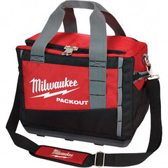 Milwaukee Tool - PACKOUT 3 Pocket, Ballistic Polyester, Red/Black Tool Bag - All Tool & Supply