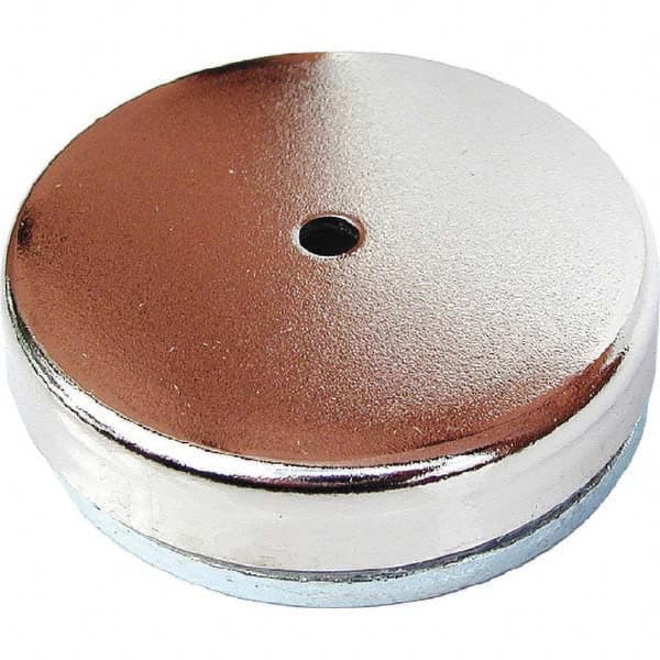 Eclipse - Ceramic Pot Magnets Diameter (Inch): 3-1/4 Height (Decimal Inch): 0.4400 - All Tool & Supply