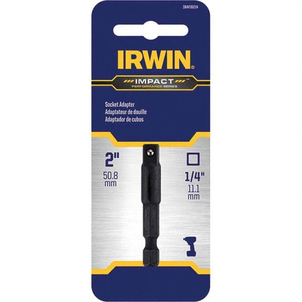 Irwin - 1/4" Hex Impact Socket Adapter - All Tool & Supply