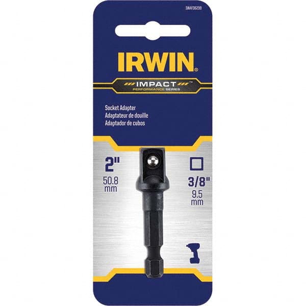 Irwin - 3/8" Hex Impact Socket Adapter - All Tool & Supply