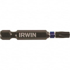 Irwin - Power & Impact Screwdriver Bit Sets Point Type: Square Drive Size: 1/4 Hex - All Tool & Supply