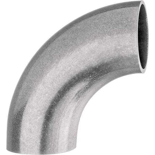 Value Collection - Sanitary Stainless Steel Pipe Fittings Type: 90 Short Elbow Style: Butt Weld - All Tool & Supply