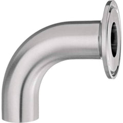 Value Collection - Sanitary Stainless Steel Pipe Fittings Type: 90 Elbow Style: Quick-Clamp to Butt Weld - All Tool & Supply