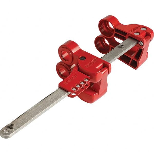 Brady - Pneumatic & Valve Lockouts Type: Gate Valve Lockout Maximum Valve Handle Size (Inch): 3 - All Tool & Supply