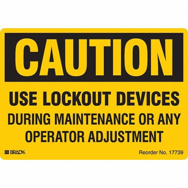 Brady - Safety & Facility Labels Message Type: Accident Prevention Header: CAUTION - All Tool & Supply