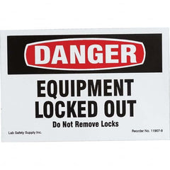 Brady - Safety & Facility Labels Message Type: Accident Prevention Header: DANGER - All Tool & Supply