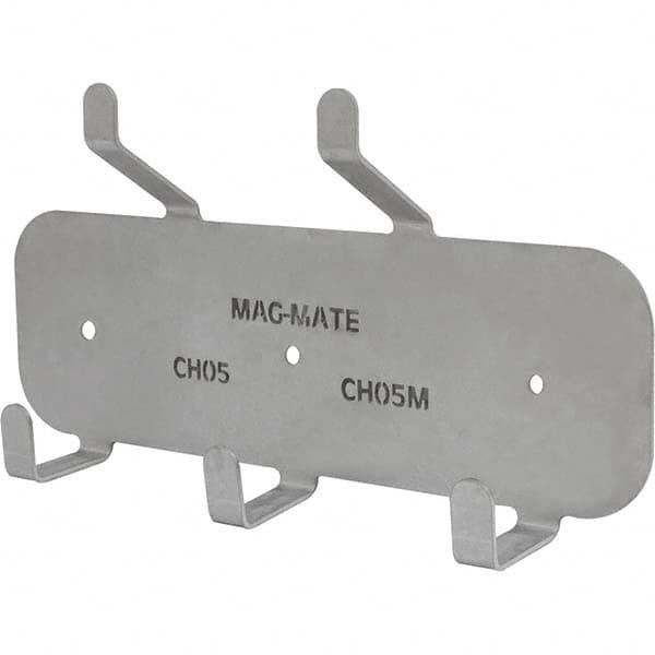 Mag-Mate - Coat & Hat Hooks Type: Double Coat and Hat Hook Projection: 2-15/64 (Inch) - All Tool & Supply