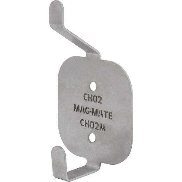 Mag-Mate - Coat & Hat Hooks Type: Double Coat and Hat Hook Projection: 2-15/64 (Inch) - All Tool & Supply