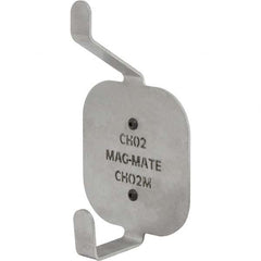 Mag-Mate - Coat & Hat Hooks Type: Double Coat & Hat Hook w/ Magnetic Mount Projection: 2-35/64 (Inch) - All Tool & Supply