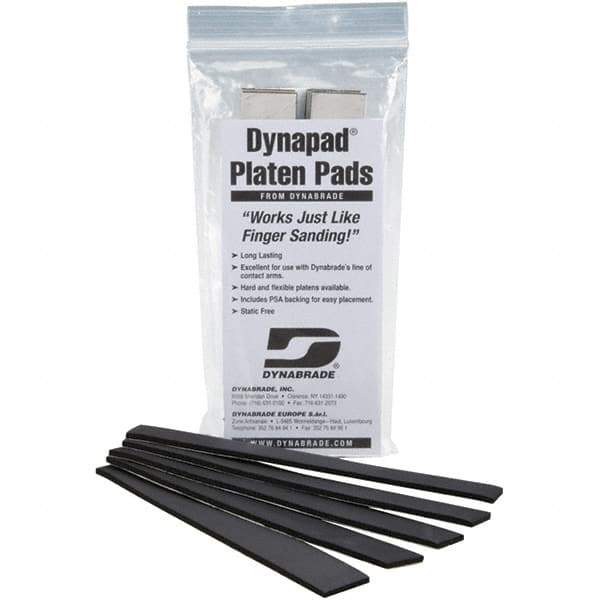 Dynabrade - Power Sander Platen Pads - For Use with Dynafile Abrasive Belt Machines - All Tool & Supply