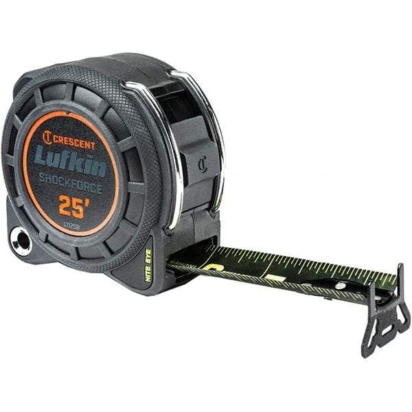 Lufkin - Tape Measures Length (Feet): 25.00 Width (mm): 30.16 - All Tool & Supply