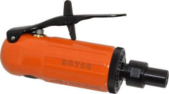 Dotco - 1/4" Collet, Straight Handle, Air Straight Die Grinder - 30,000 RPM, Front Exhaust, 16 CFM, 0.3 hp, 90 psi, 1/4" Inlet - All Tool & Supply