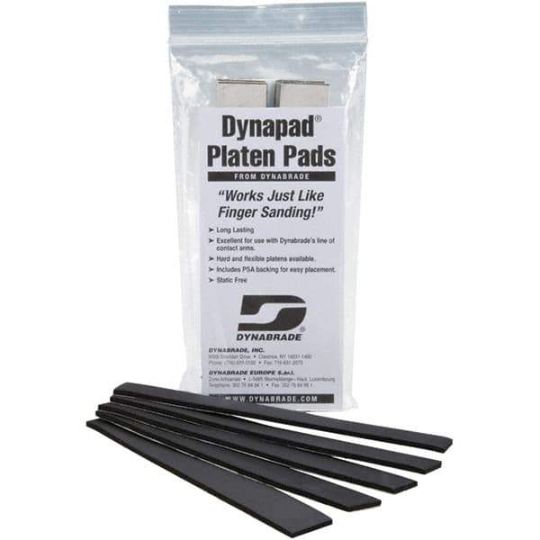 Dynabrade - Power Sander Platen Pads - For Use with Dynafile II & Electric Dynafile II Abrasive Belt Machines - All Tool & Supply