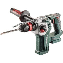 Metabo - 18 Volt 1" SDS-Plus Keyless Chuck Cordless Rotary Hammer - 4500 BPM, 1200 RPM, Reversible, D-Handle - All Tool & Supply