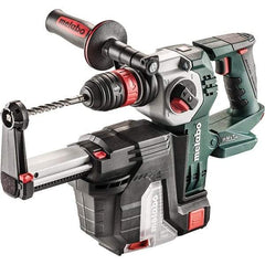 Metabo - 18 Volt 1" SDS-Plus Keyless Chuck Cordless Rotary Hammer - 4500 BPM, 1200 RPM, Reversible, D-Handle - All Tool & Supply