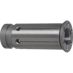 Guhring - 22.23mm ID x 32mm OD, 35.5mm Head Diam, Sealed Hydraulic Chuck Sleeve - Steel, 60.5mm Length Under Head, Through Coolant - Exact Industrial Supply