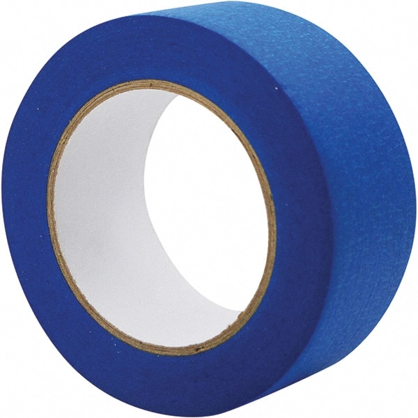 Value Collection - 48mm Wide x 55 m x 5.2 mil Blue Crepe Paper Masking Tape - All Tool & Supply