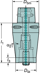 C63910250110A CAPTO ADAPTER - All Tool & Supply