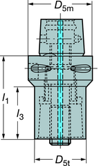 C63910240080A ADAPTER CAPTO - All Tool & Supply