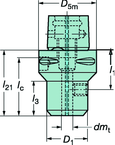 C63912006055 CAPTO ADAPTER - All Tool & Supply