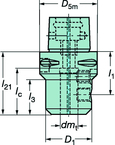 C83912018070 CAPTO ADAPTER - All Tool & Supply