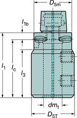 C43912725077 CAPTO ADAPTER - All Tool & Supply