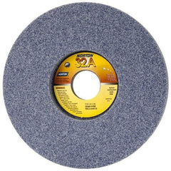 Norton - 7" Diam x 1-1/4" Hole x 1" Thick, H Hardness, 60 Grit Surface Grinding Wheel - Aluminum Oxide, Type 5, Medium Grade, 3,600 Max RPM, Vitrified Bond, One-Side Recess - All Tool & Supply