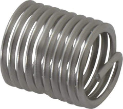 Heli-Coil - Single Insert, M16x2 Metric Coarse, 1-1/2D, Stainless Steel Screw Locking Insert - 9-3/4 Free Coils, 24mm Overall Length, 18.9 to 19.6mm Outside Diameter, with Tang, Bright Finish - Exact Industrial Supply