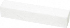 Norton - 150 Grit Aluminum Oxide Square Dressing Stick - 4 x 3/4 x 3/4, Very Fine Grade, Vitrified Bond - All Tool & Supply