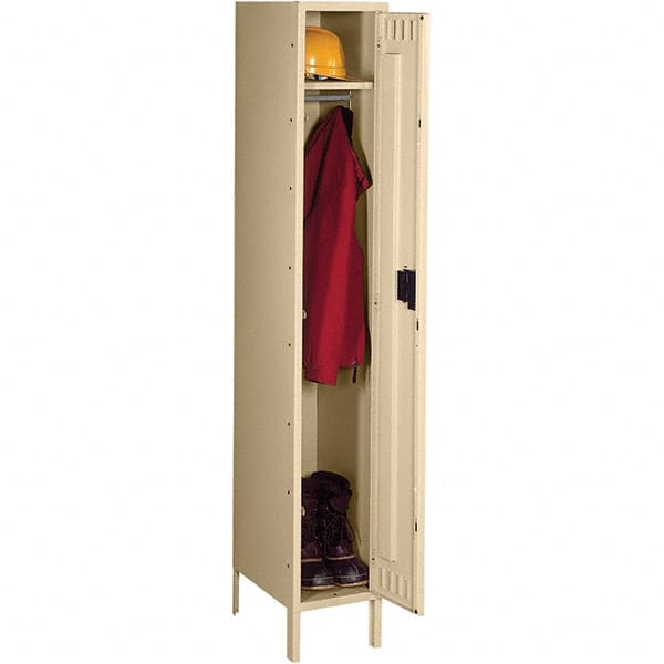 Tennsco - 1 Door, 1 Tier, Welded Locker - All Tool & Supply