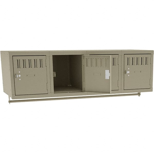 Tennsco - 4 Door, 4 Tier, Welded Locker - All Tool & Supply