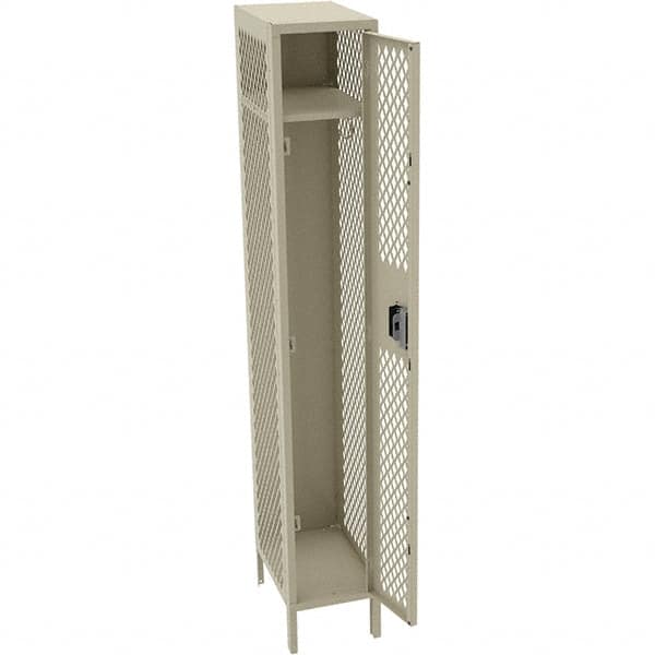 Tennsco - 1 Door, 1 Tier, Welded Locker - All Tool & Supply