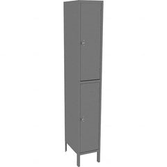 Tennsco - 2 Door, 2 Tier, Welded Locker - All Tool & Supply