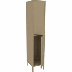 Tennsco - 2 Door, 2 Tier, Welded Locker - All Tool & Supply