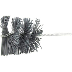 Brush Research Mfg. - 4-1/2" Bore Diam, 120 Grit, Silicon Carbide Flexible Hone - Medium, 5" OAL - All Tool & Supply